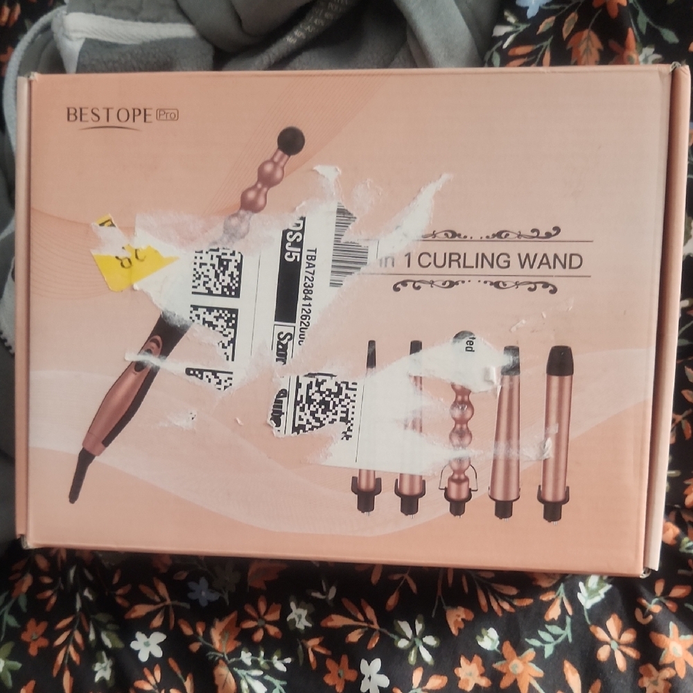 BESTOPE Pro Pink Curling Wand